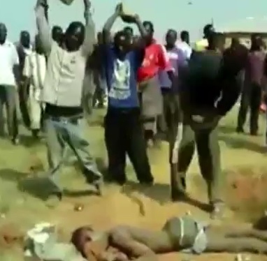 Man Beaten to Death with Bricks by Crowd .. Thrown in Shallow Grave