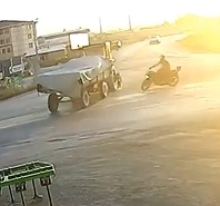 Sunrise Motorcycle Fail