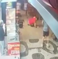CCTV Murder: Dude in Red Shirt Shot and Killed