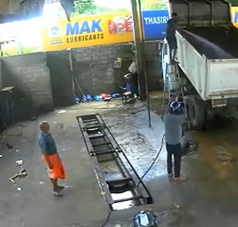 BETTER QUALITY: Man Shot Dead While Spraying Truck Out at Work