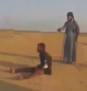 Executed in Desert ... Multiple Shots Just to Make Sure