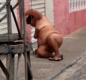 Yikes! Naked Fat Woman on Drugs is a Disturbing Sight