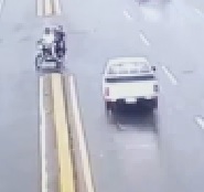 Couple on a Bike Brutally Crushed by a Box Truck