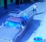 Elderly Man Crushed Under Moron Reversing Truck