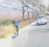 DAMN! Woman on a Bike Killed by Falling Tree