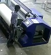 Guy Stands Too Close to a Lathe... Gets Sucked in and Crushed. **FIXED**