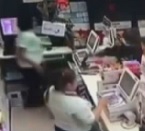 Asshole Thief Stabs Female Clerk to Death