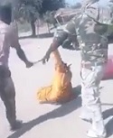 Woman in Yellow Whipped and Beaten