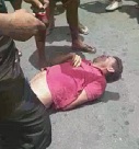 Thief Gets Ass Whooped by Angry Crowd