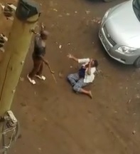 Woman Caught Stealing Gets her Ass Beat