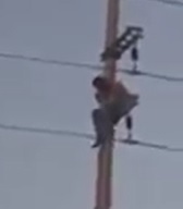 SAD: Kid Commits Suicide on Electrical Lines