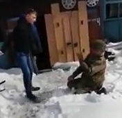 FULL VIDEO: Russian Beating in the Snow