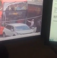 Road Rage Leads to Murder by Bus Driver  (CCTV &Aftermath)