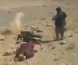 Machine Gun Executions in the Desert Of Pakistan.