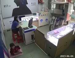 DAMN! Little Girl is in the Wrong Place for a Nap
