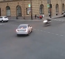 Speeding Head on Collision 