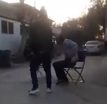Guy Films His Friend Assassinate a Dude Sitting in Chair