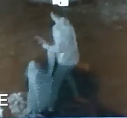 Savagely Beating his Girlfriend Caught on CCTV