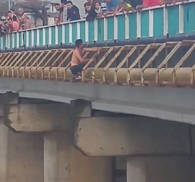 Pathetic Suicide off Tiny Bridge