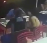 Calm Dinner Date Turns into Wife Beating