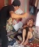 Asshole Beats Mentally Ill Man with a Rod