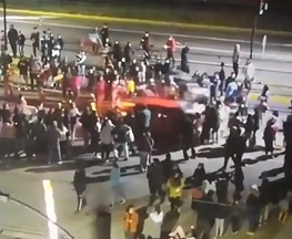Drunk Fuck Drives Through Huge Crowd (w/Aftermath)