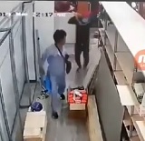 Running Man Attacked with a Sickle at Work