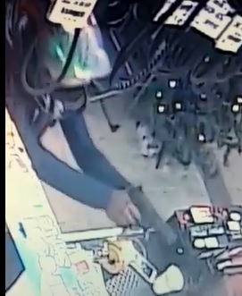 First Person Angle of Store Clerk Shot Dead