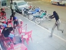 Professional Jump Out  Assassination at Cafe