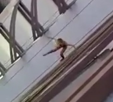 Pretty Girl in Bikini Jumps to Her Death From Hotel.