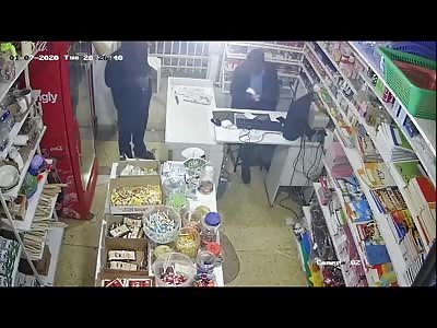 Store Clerk no Match for the AK-47