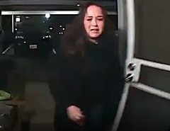 Woman Attacked by Thug on Her Front Doorstep in Cali