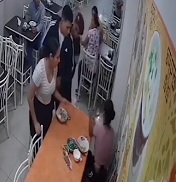 Thug Harassing Woman Killed by Cop in Coffee Shop