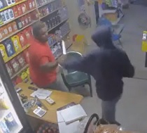 Nervous Thug Shoots Store Clerk Twice.