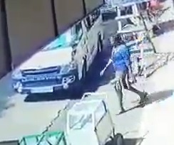 Woman Crushed by Van.. (Moron Driver)