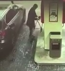 Dude Steals Woman Gas to Set Himself on Fire.