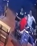 Dude in Red Hacked to Death During Dinner