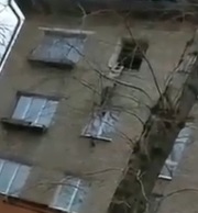 Drunk Russian Girl Hanging From Window Falls From 4th Floor.