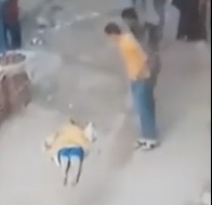 Woman With Covid Thrown Out of Building by Husband (Huge Splat)