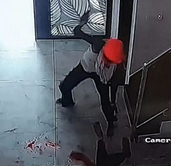 Sick Fuck Breaks into Woman's House Attacks with Knife.
