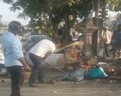 Man Beaten Brutally in Faridabad