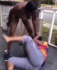 Titty Flopping Ghetto Fight.