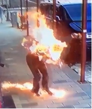 Bad Blood: Guy Sets His Own Brother on Fire. (2 Angles & Aftermath)