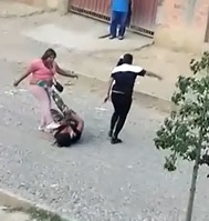 Woman Beaten and Stabbed by Heavyweight.