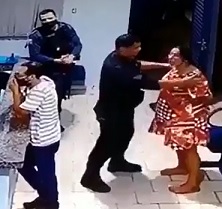 Angry Cop Brutally Beats Handcuffed Woman (Clean Version) 