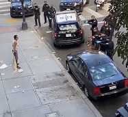 Police in Cali Shoot Homeless Woman With Rubber Bullets.