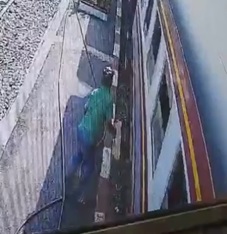Elderly Man Trying to Get a Free Ride Killed by Train 