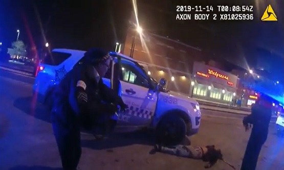 Chicago Police Car Sits on Woman's Legs for 8 Minutes