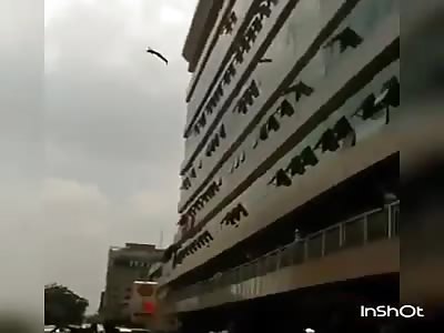 Man Jumps From Building: He ended saved by a Parked Car