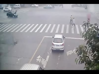 COP SMOKED BY CAR